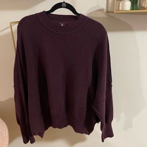 Free People Easy Street Tunic Sweater Size Medium